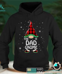 Official Dad Gnome Buffalo Plaid Matching Family Christmas Pajama T Shirt