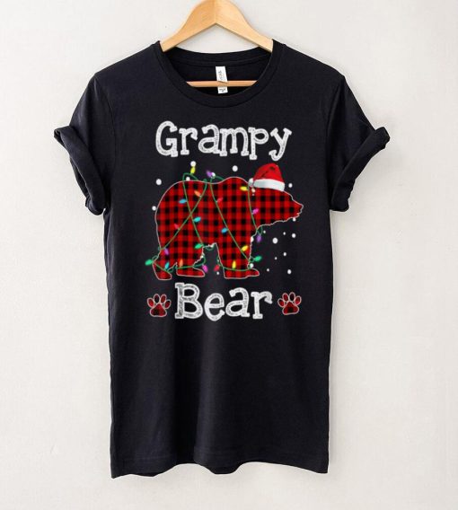 Official Grampy Bear Shirt Red Buffalo Plaid Grampy Bear Pajama T Shirt 1