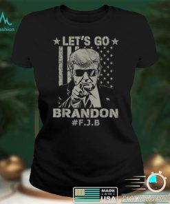 Official Let's Go Brandon Conservative US Flag Women Men T Sweater Shirt