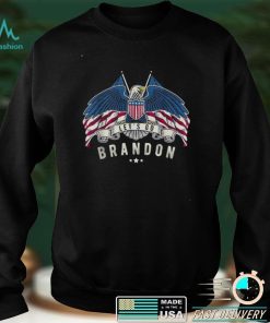 Official Let's Go Brandon Eagle US Flag Conservative T Sweater Shirt