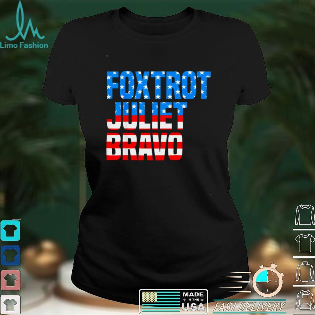 Official Let's Go Brandon Foxtrot Juliet Bravo US Flag Sweater Shirt