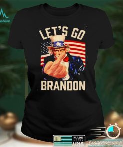 Official Let's Go Brandon Uncle Sam Middle Finger Tee Sweater Shirt