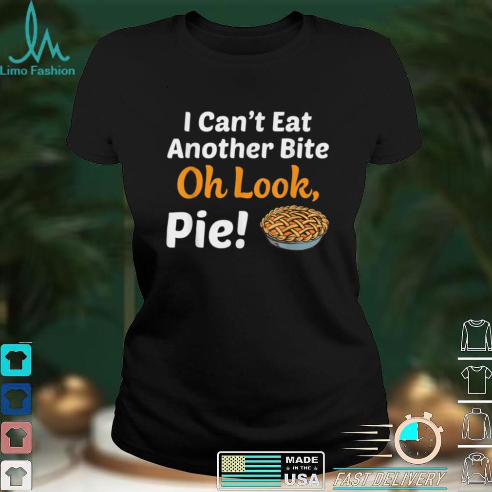 Official Pumpkin Pie Thanksgiving Food Family Funny T Shirt