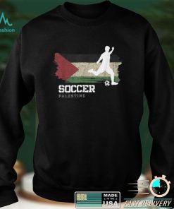 Official Soccer Palestine Flag Football Team Soccer Player T Shirt