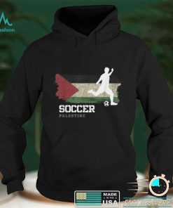 Official Soccer Palestine Flag Football Team Soccer Player T Shirt