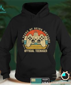 Official Teenager 13 Year Old 13th Birthday Gamer Gaming Boy T Shirt
