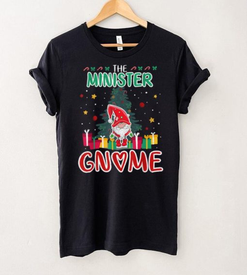 Official The Minister Gnome Xmas Tree Group Christmas Matching T Shirt