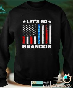 Official Vintage Lets Go Brandon FJB US Flag T Sweater Shirt