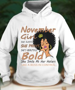 Queen Born in November Birthday Gift T Shirt