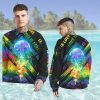 Rainbow Jellyfish Custom Name 3D All Over Print Hoodie Shirt For LGBT Gay Lesbian Bisexual Transgender In Pride Monthz