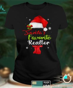 Real Estate Santas Favorite Realtor Santas Favorite T Shirt
