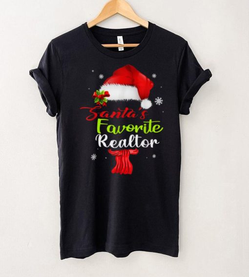 Real Estate Santas Favorite Realtor Santas Favorite T Shirt