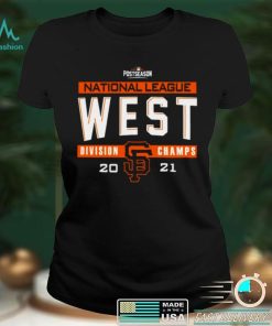 San Francisco Giants 2021 NL West Division Champions Locker Room shirt