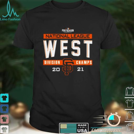San Francisco Giants 2021 NL West Division Champions Locker Room shirt