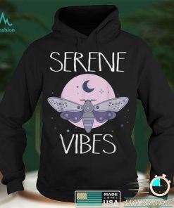 Serene Vibes Pastel Goth Moth Pink Purple Cute Butterfly T Shirt