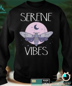 Serene Vibes Pastel Goth Moth Pink Purple Cute Butterfly T Shirt