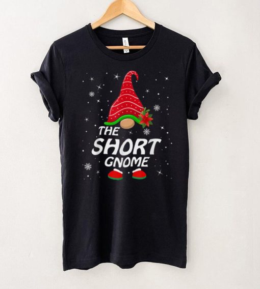 Short Gnome Buffalo Plaid Matching Family Christmas Pajama T Shirt 1