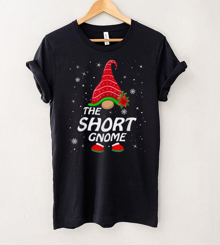 Short Gnome Buffalo Plaid Matching Family Christmas Pajama T Shirt 1