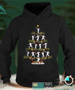Shot Put Christmas Tree Santa Hat Shot Put Lover Christmas T Shirt