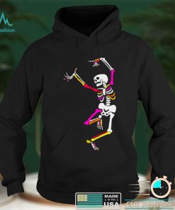 Skeleton dancing after party shirt