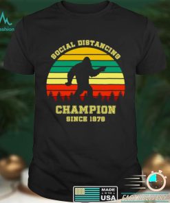 Soziale Distanzierung Champion 1978 43 Jahre Alt Geburtstag Shirt