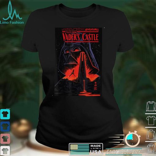 Star Wars Vaders Lava Castle Comic Cover Graphic T Shirt