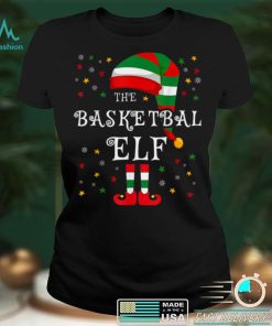 The Basketball Elf Shirt Christmas Family Matching Group Elf T Shirt