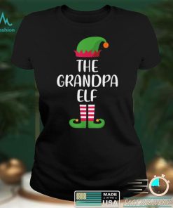 The Grandpa Elf Christmas Family Matching Group T Shirt