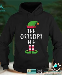 The Grandpa Elf Christmas Family Matching Group T Shirt
