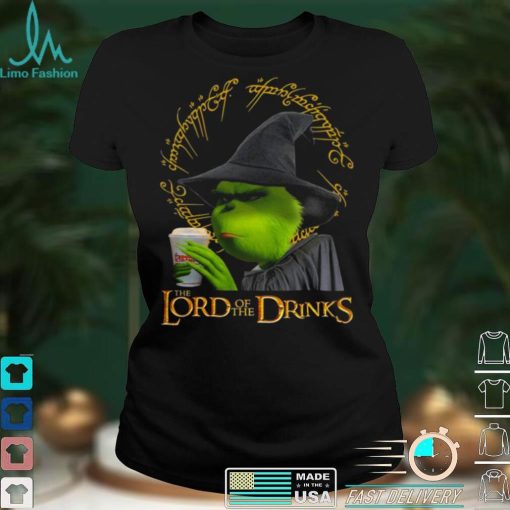The Grinch Dunkin Donuts The Lord Of The Drinks Shirt