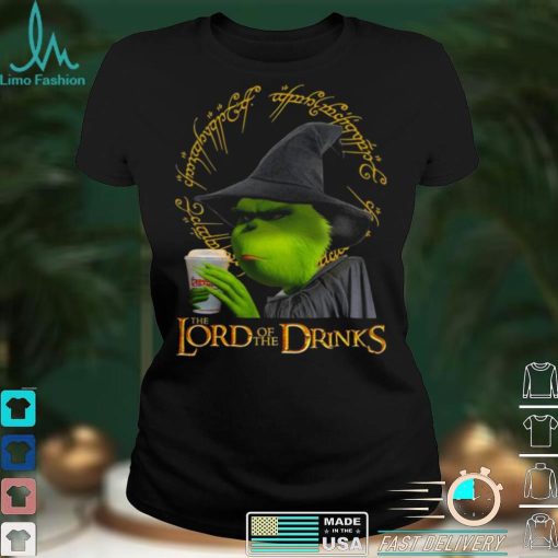 The Grinch Dunkin Donuts The Lord Of The Drinks Shirt