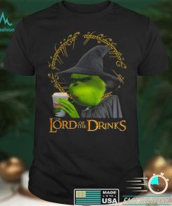 The Grinch Dunkin Donuts The Lord Of The Drinks Shirt