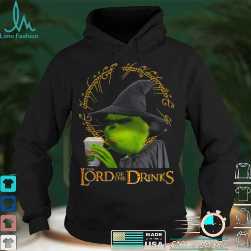 The Grinch Dunkin Donuts The Lord Of The Drinks Shirt
