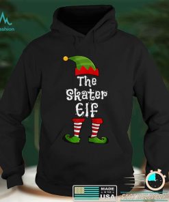 The Skater Elf Matching Family Group Christmas Funny T Shirt