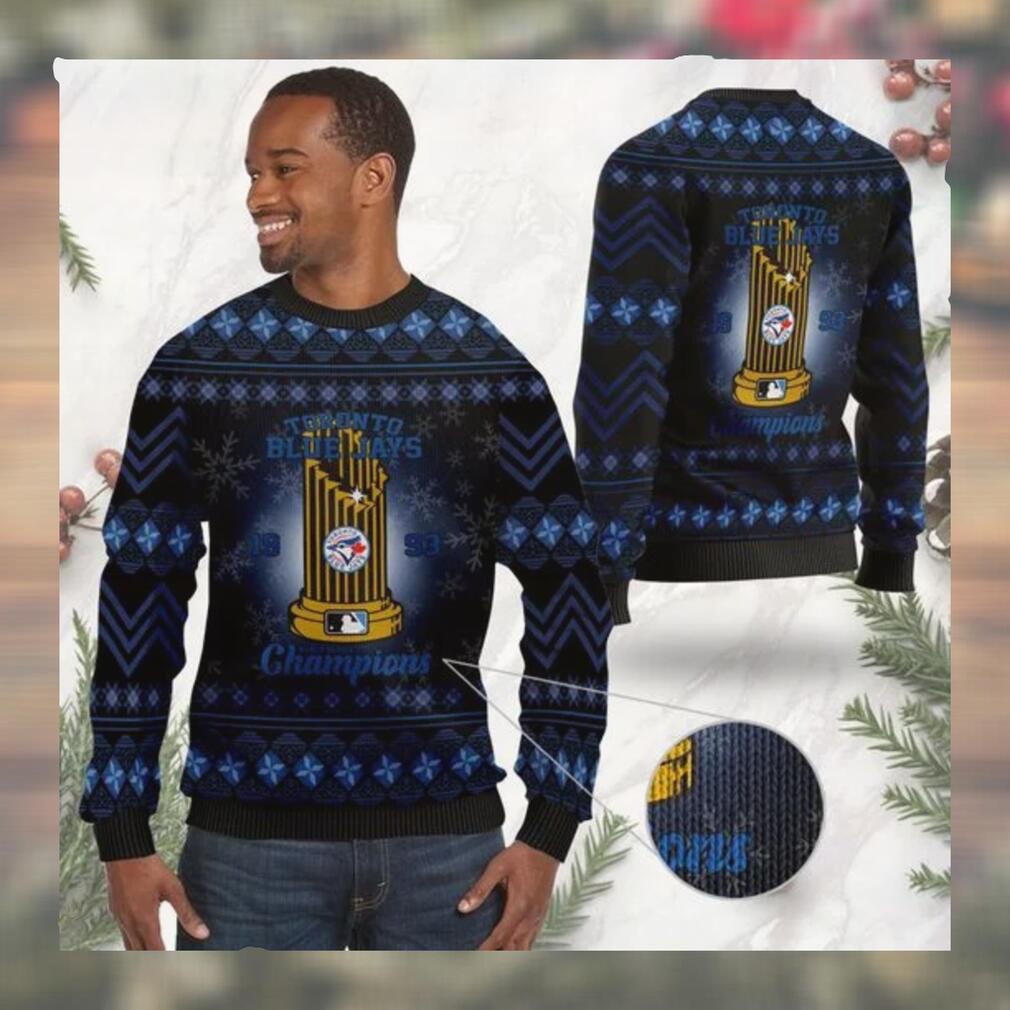 Blue jays ugly hot sale christmas sweater