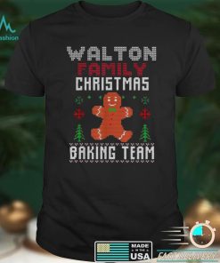 Walton Family Christmas Baking Team Matching gingerbread Shirt