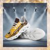 Washington Redskins American NFL Football Team Helmet Logo Custom Name Personalized Men And Women Max Soul Sneakers Shoes For Fan