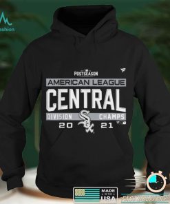 White Chicago Soxs 2021 AL Central Champions T Shirt