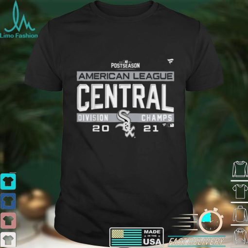 White Chicago Soxs 2021 AL Central Champions T Shirt