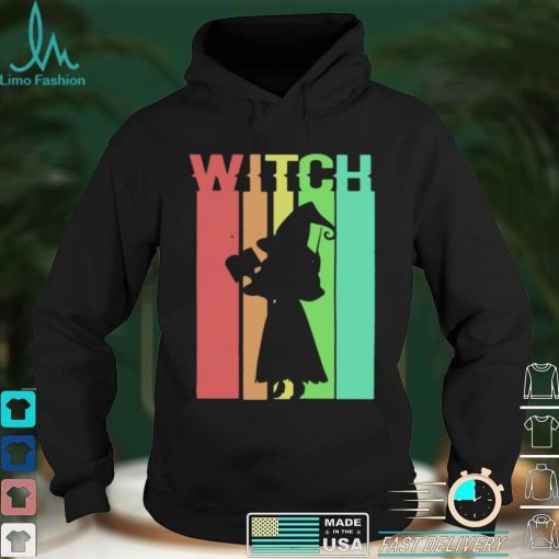 Witch Vintage Witchcraft Halloween Wiccan Coven Retro Shirt
