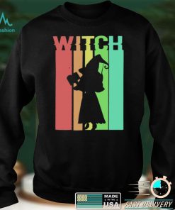 Witch Vintage Witchcraft Halloween Wiccan Coven Retro Shirt