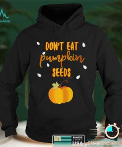 Womens Dont Eat Pumpkin Seeds Halloween Cute Funny T shirt