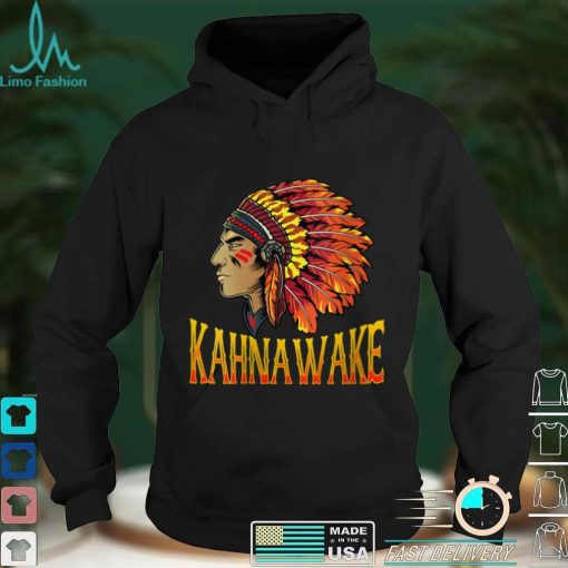 Womens Kahnawake Tribe Native American Kahnawake Heritage Related V Neck T Shirt