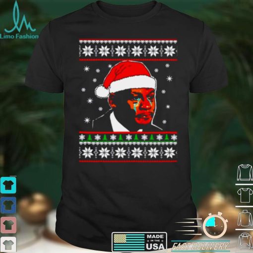 crying Jordan Christmas shirt