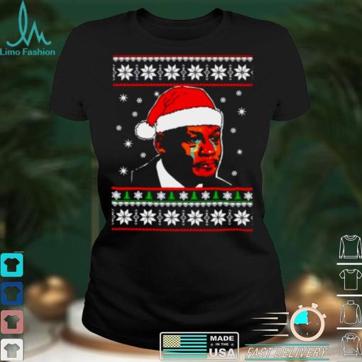 crying Jordan Christmas shirt