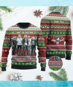 All I want for Christmas is Avenged Sevenfold Custom Name Xmas Ugly Sweater Shirt