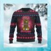 Baltimore Ravens Grateful Dead SKull And Bears Custom Name Ugly Sweater NFL Football Christmas Shirt