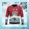 Atlanta Braves 2021 World Series Champions Ho Ho Ho 3D Custom Name Ugly Christmas Sweater Shirt For MLB American Baseball Fans On Xmas Days