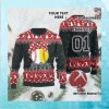 All I want for Christmas is Jimmy Buffett Custom Name Xmas Ugly Sweater Shirt