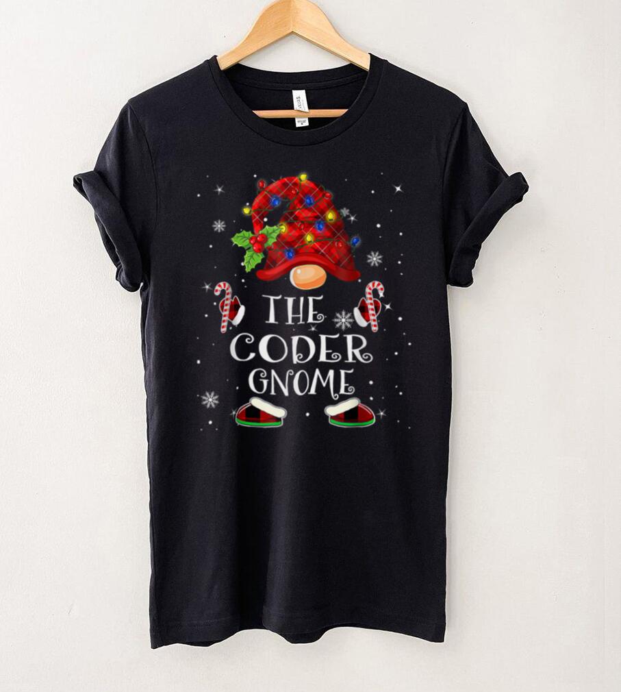 Coder Gnome Buffalo Plaid Christmas Tree Light T Shirt Coder Gnome Buffalo Plaid Christmas Tree Light T Shirt